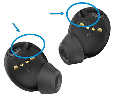 Conversa clara com aleta auricular Plus