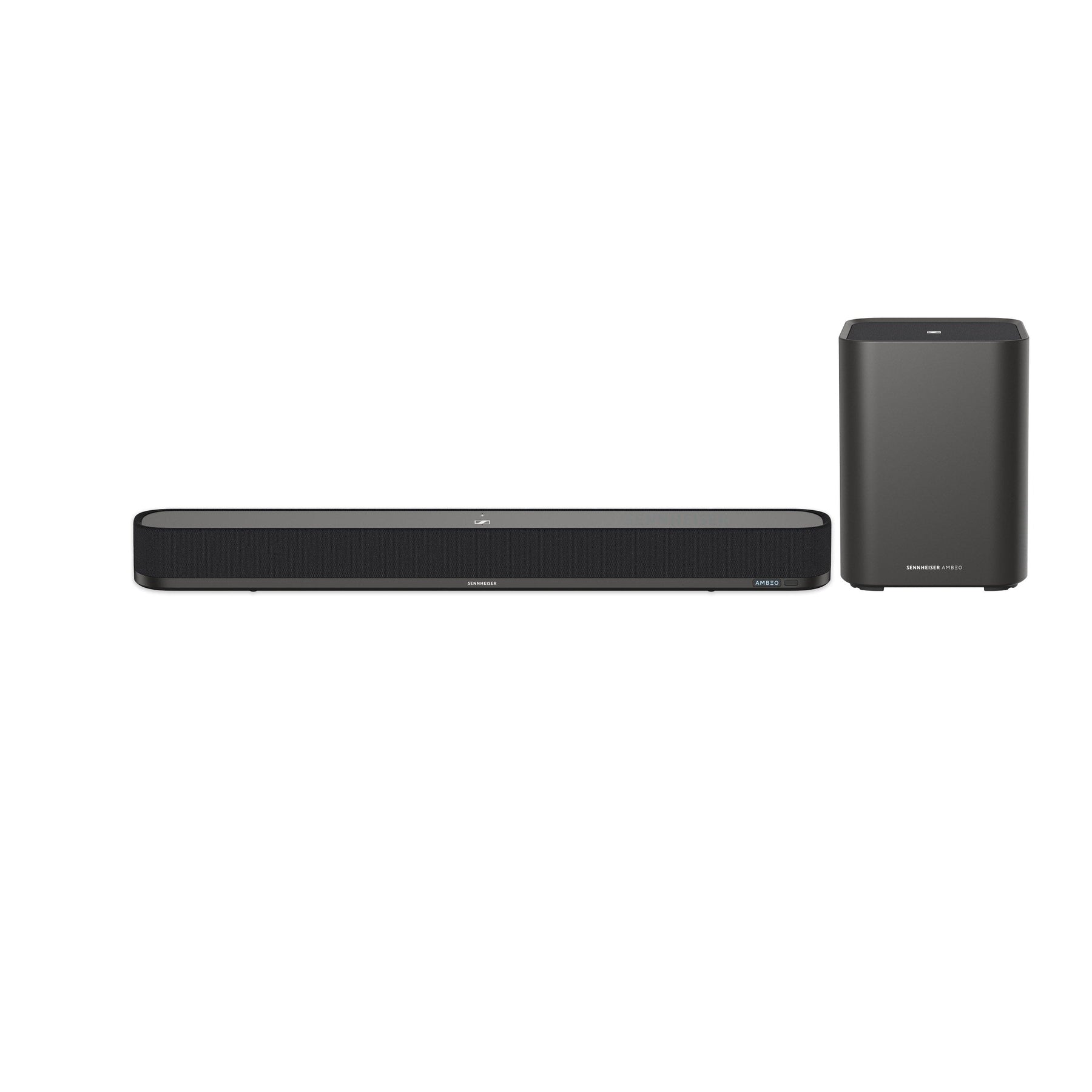 Conjunto AMBEO Soundbar Mini e AMBEO Sub