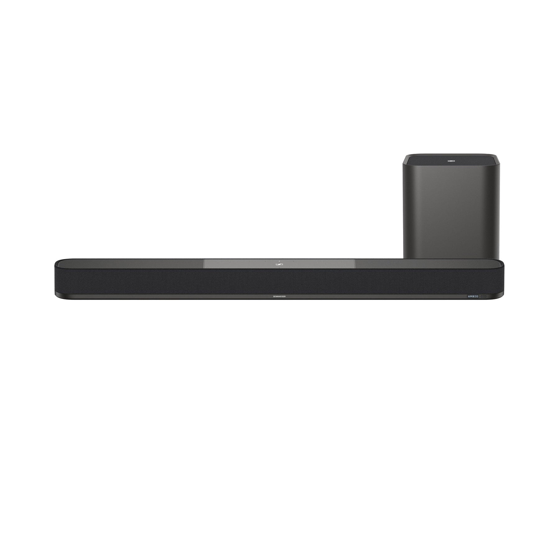 Conjunto AMBEO Soundbar Plus e AMBEO Sub