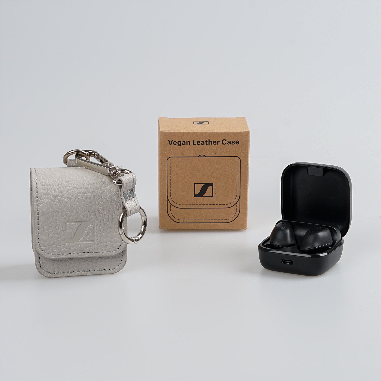 젠하이저 아센텀 트루 와이어리스 비건 가죽 케이스