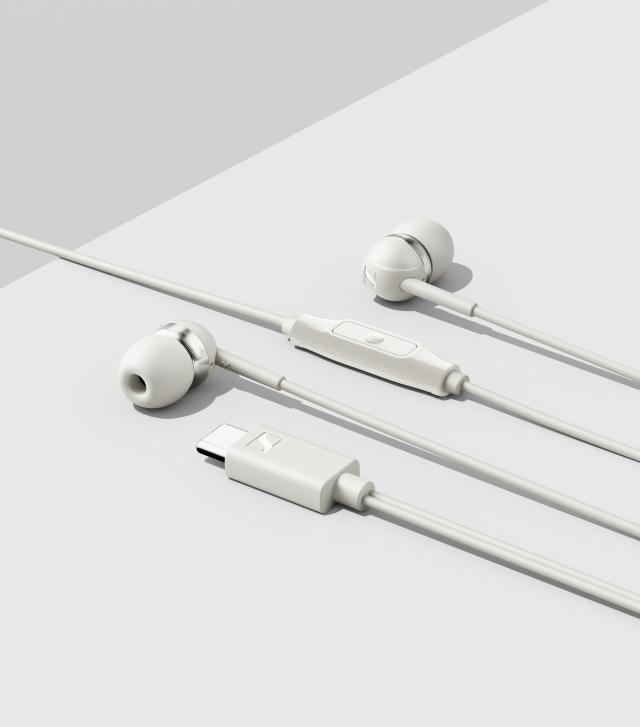 Sennheiser cx 80u | usb-c žične in-ear slušalke z mikrofonom | bele slušalke 4 Sennheiser cx 80u bele in-ear slušalke z usb-c kablom