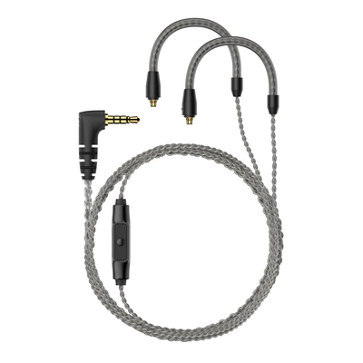 MMCX Microphone Braided Cable for IE Series 3.5mm Jack