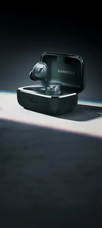 MOMENTUM True Wireless 4 Mobile em grafite preto