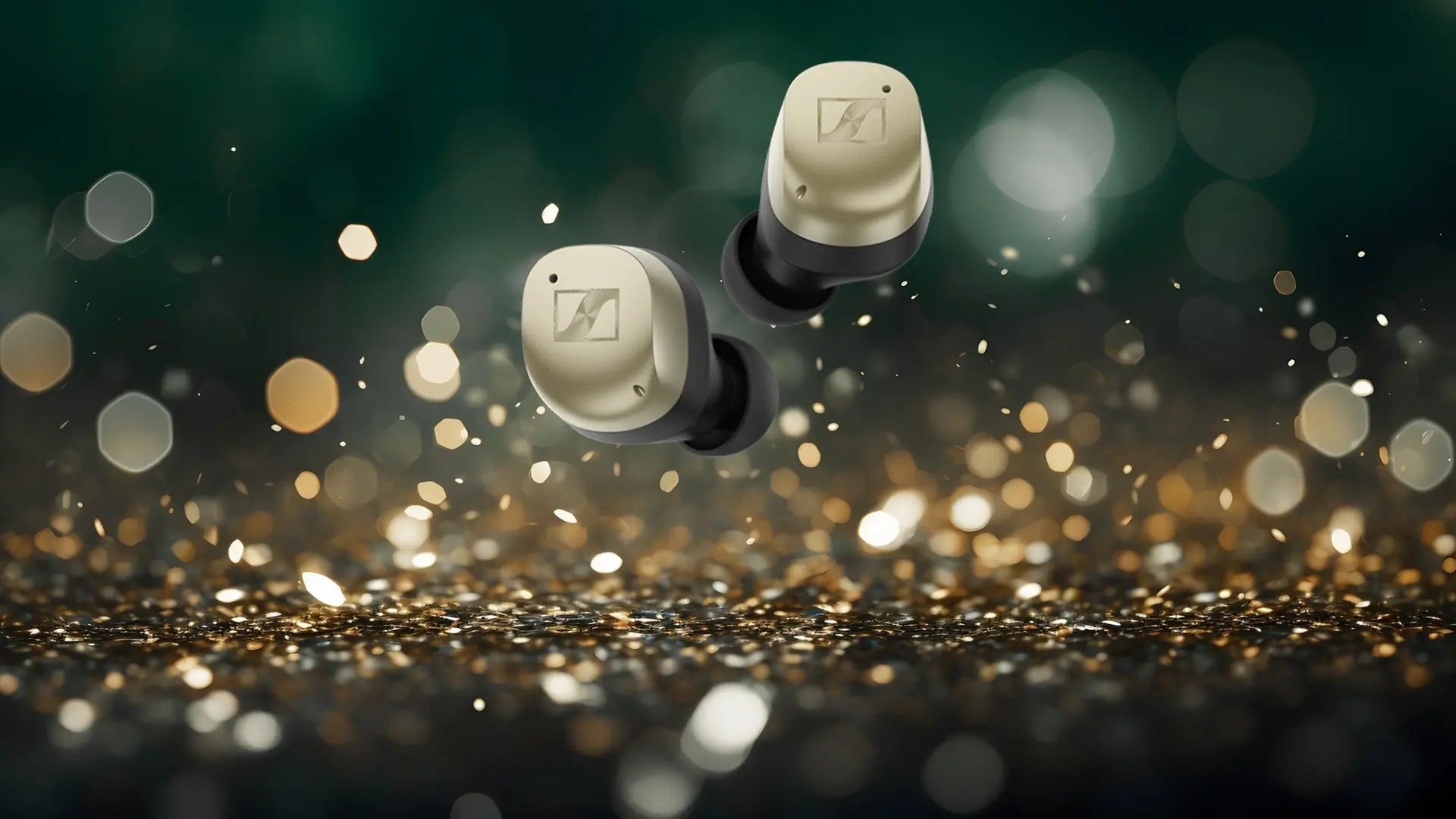 gold MOMENTUM True Wireless 4 Desktop