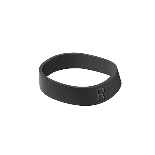 CONJUNTO DE ALAS DE SILICONE PARA OS OUVIDOS, PRETO