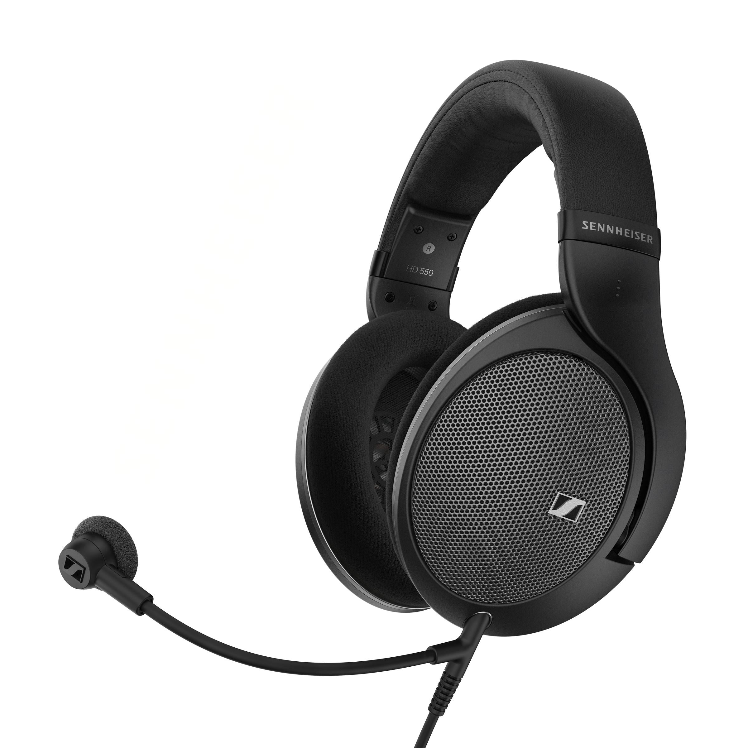 HD 550 com microfone em braço