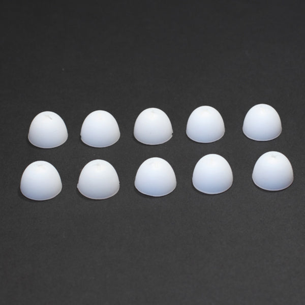 Almofadas de silicone brancas – 10 unidades